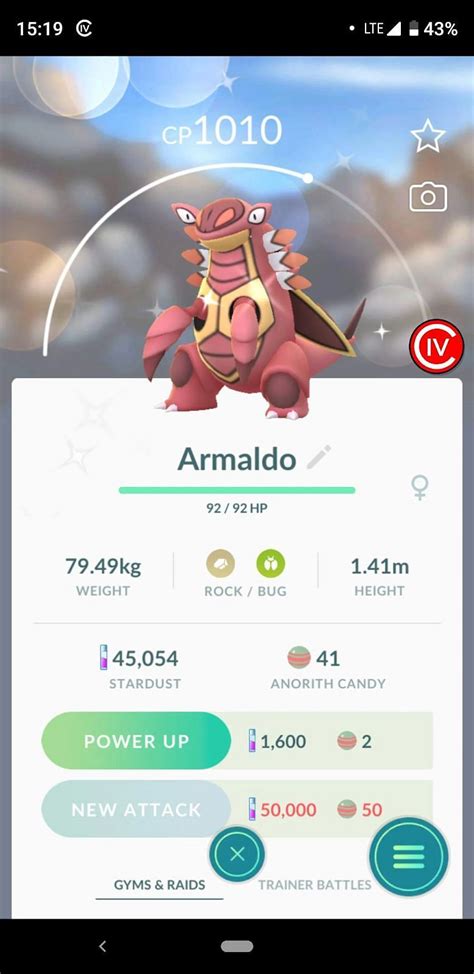 Armaldo Move Learnset .